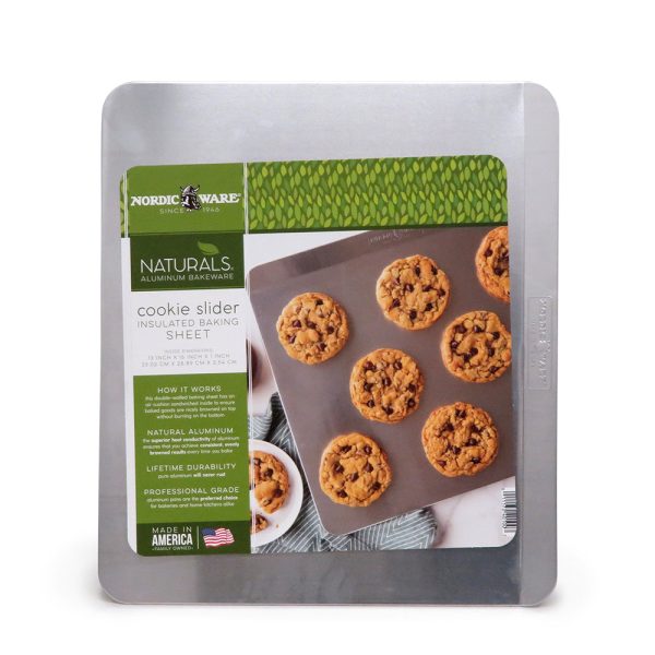 Naturals Cookie Slider Insulated Baking Sheet 184-40100Y For Discount